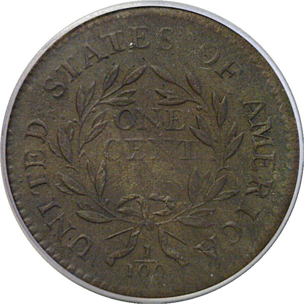1795 Large Cent. -  PCGS AU-53.  CAC - Image 3