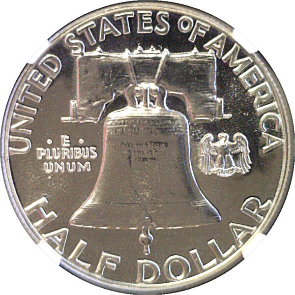 1957 Franklin Half Dollar  -  NGC PF-69 - Image 3