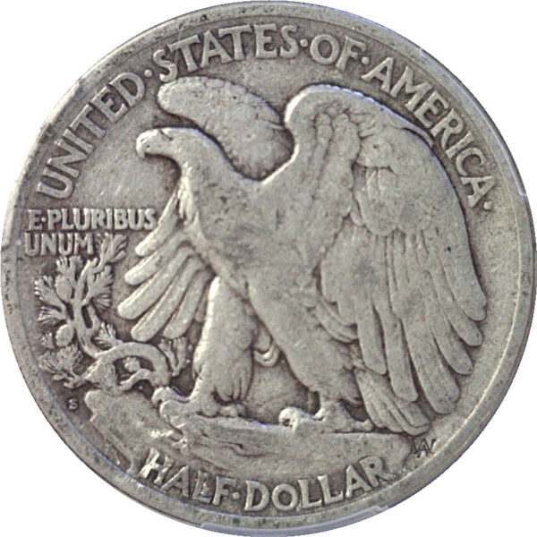 1921-S Walking Liberty Half Dollar  -  PCGS VF-20 - Image 3