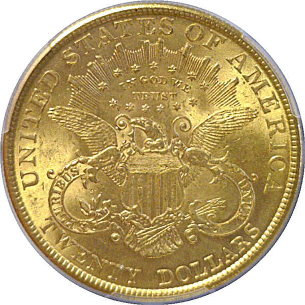 1904 $20 Liberty  -  PCGS MS-63 - Image 3