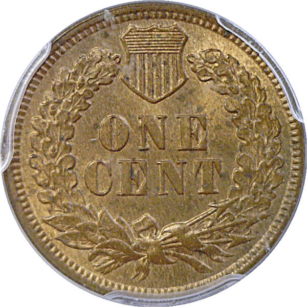 1874 Indian Head Cent. -  PCGS MS-64 RB - Image 3