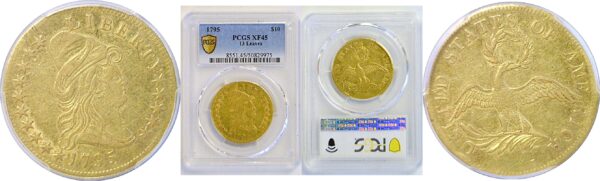 1795 $10 Capped Bust  -  PCGS XF-45