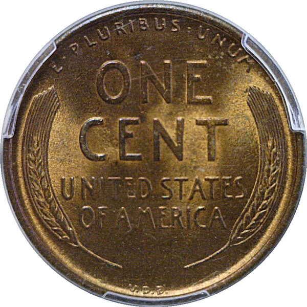 1909-VDB Lincoln Cent. -  PCGS MS-65 RB - Image 3