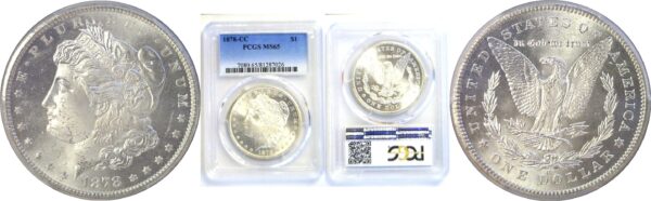 1878-CC Morgan Dollar  -  PCGS MS-65