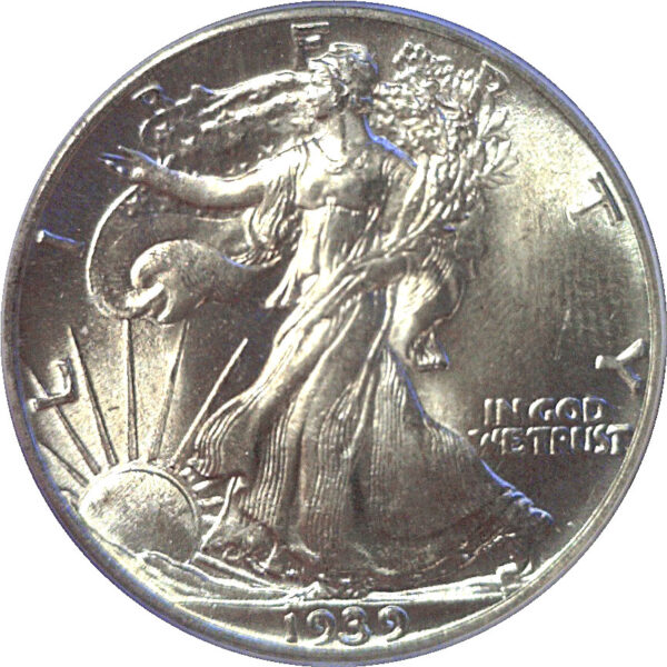 1939 Walking Liberty Half Dollar -  PCGS MS-66 - Image 2