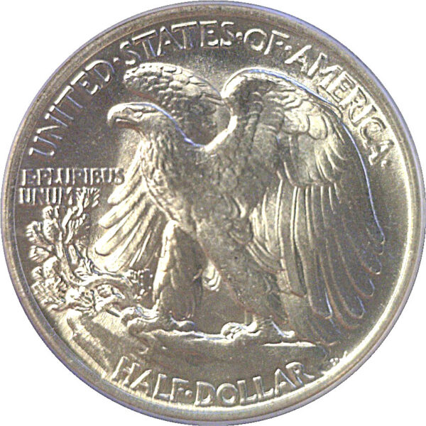 1943 Walking Liberty Half Dollar  -  PCGS MS-67 - Image 3