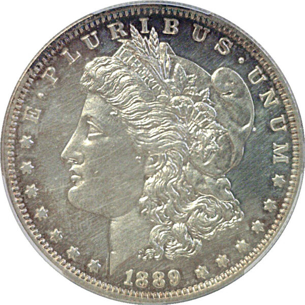 1889 Morgan Dollar. -  PCGS PR-62 - Image 2