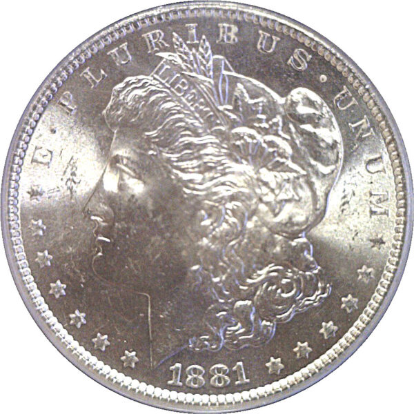 1881-S Morgan Dollar  -  PCGS MS-65  CAC - Image 2