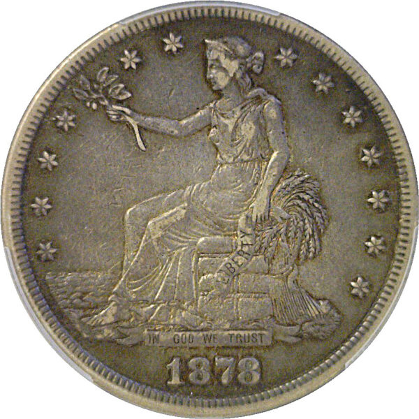 1878-S Trade Dollar  -  PCGS XF-45 - Image 2