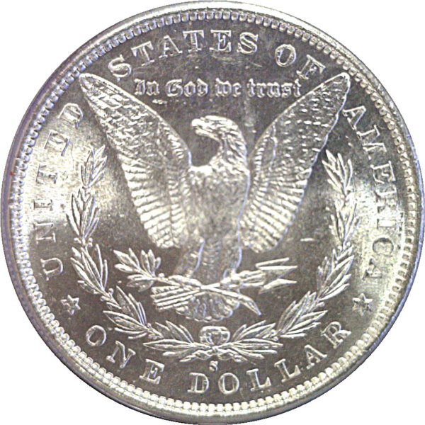 1881-S Morgan Dollar  -  PCGS MS-65  CAC - Image 3