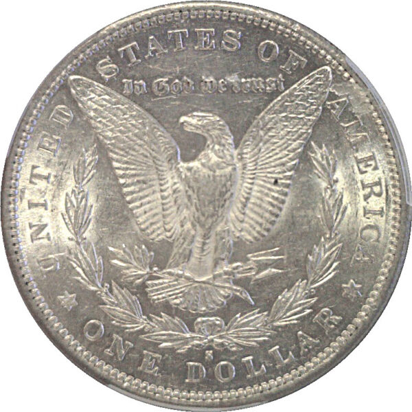 1883-S Morgan Dollar  -  PCGS AU-55 - Image 3