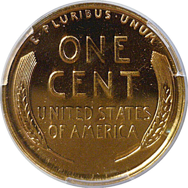 1938 Lincoln Cent  -  PCGS PR-67 RD - Image 3