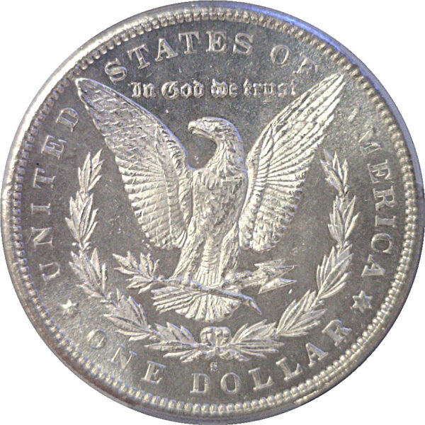 1879-S Morgan Dollar  -  PCGS MS-63 DMPL  CAC - Image 3