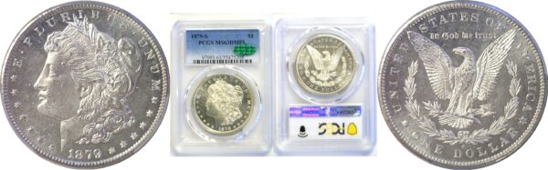 1879-S Morgan Dollar  -  PCGS MS-63 DMPL  CAC