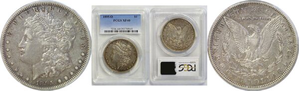 1895-O Morgan Dollar  -  PCGS XF-40