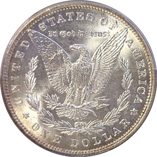 1887 Morgan Dollar  -  PCGS MS-66 - Image 3