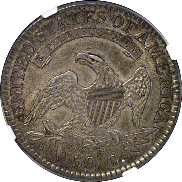 1822 Bust Half Dollar. -  NGC AU-53 - Image 3