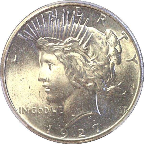 1927 Peace Dollar  -  PCGS MS-65 - Image 2