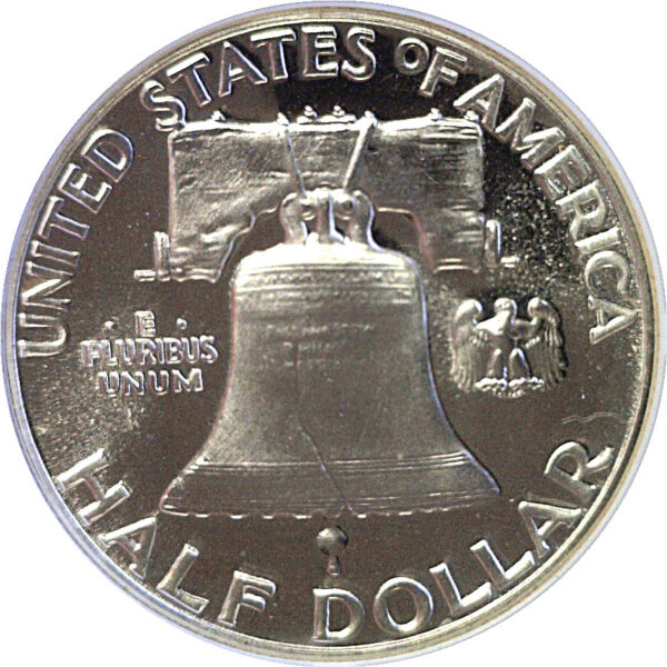 1953 Franklin Half Dollar. -  NGC PF-67 Cameo.  CAC - Image 3