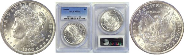 1900-O Morgan Dollar  -  PCGS MS-66