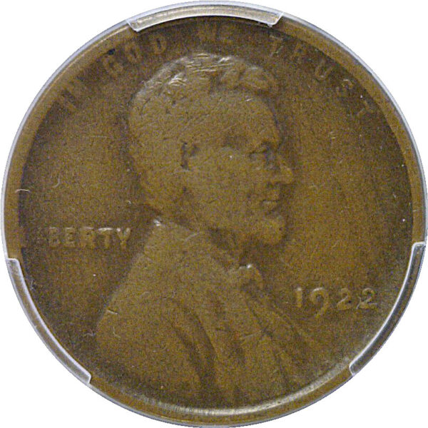 1922 No D.  Lincoln Cent  -  PCGS VF-35  CAC - Image 2