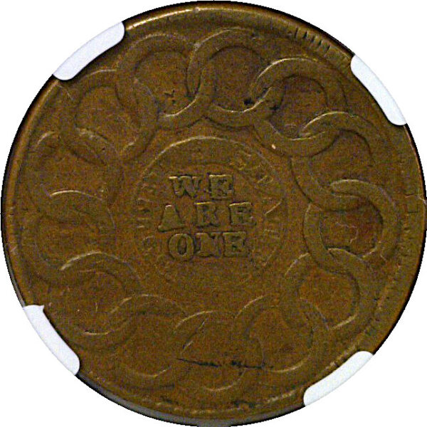 1787 Fugio Cent  -  NGC XF-40 - Image 3