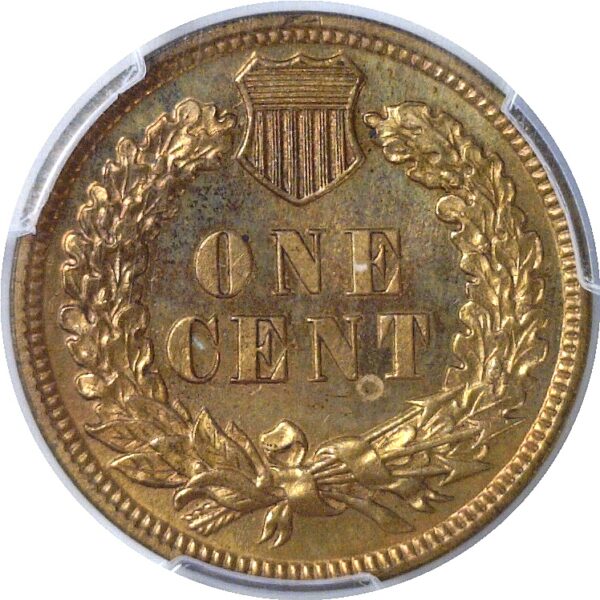 1899 Indian Head Cent. -  PCGS PR-65 RB - Image 3