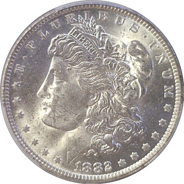1882-O/S Morgan Dollar  -  PCGS MS-63 - Image 2
