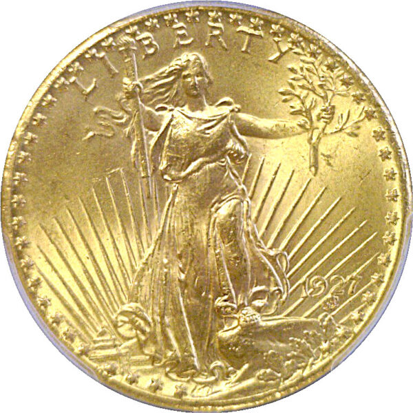 1927 $20 St. Gaudens  -  PCGS MS-65 - Image 2