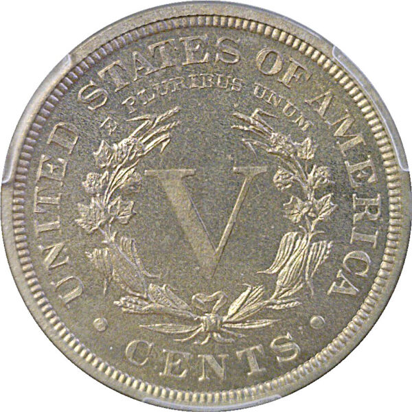 1883 With CENTS.  Liberty Nickel  -  PCGS PR-65 - Image 3