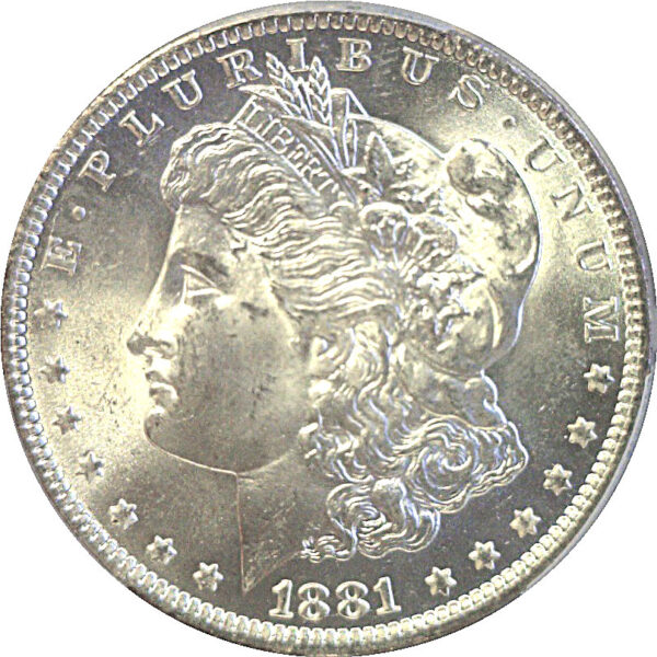 1881-O Morgan Dollar  -  PCGS MS-64 - Image 2