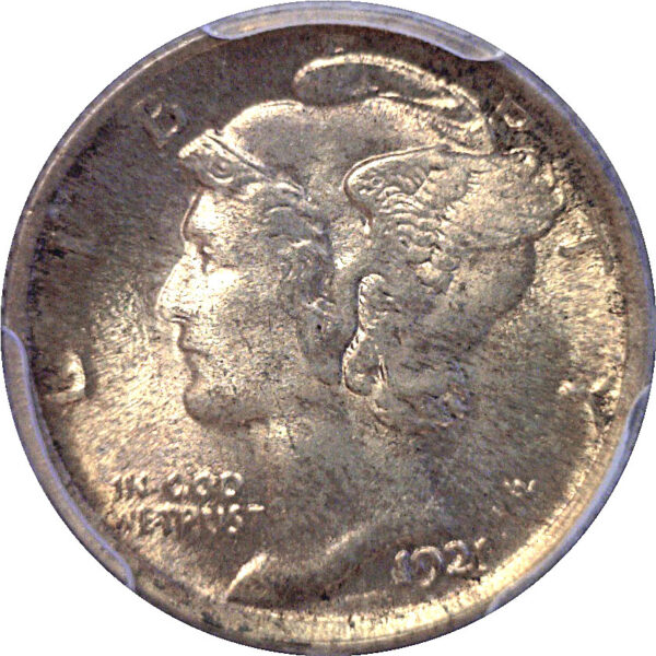 1921 Mercury Dime  -  PCGS MS-65 FB - Image 2