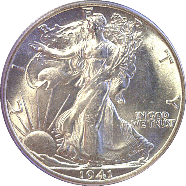 1941-S Walking Liberty Half Dollar  -  PCGS MS-65 - Image 2