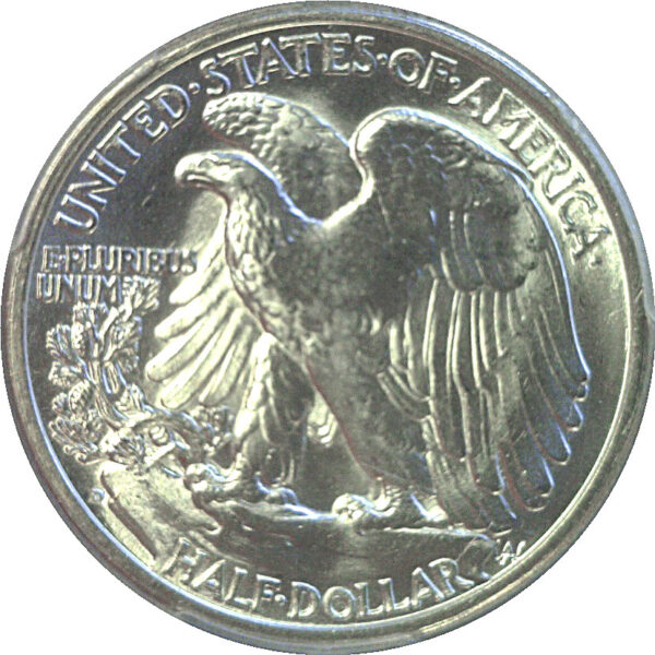 1935-D Walking Liberty Half Dollar  -  PCGS MS-66 - Image 3