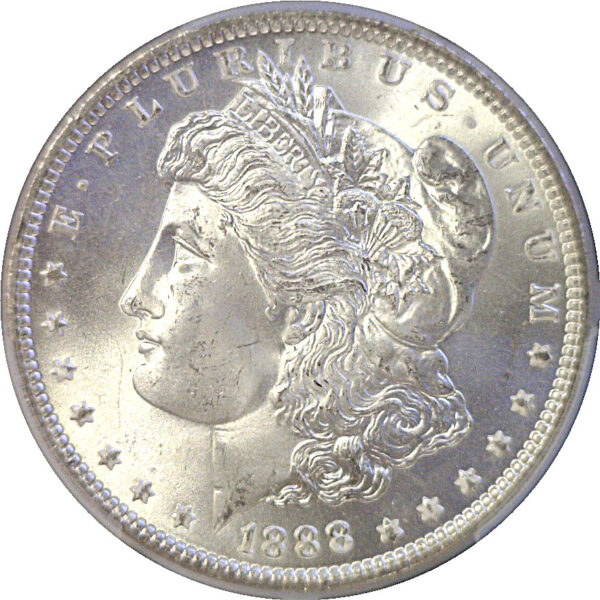 1888 Morgan Dollar  -  PCGS MS-66 - Image 2