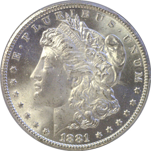1881-CC Morgan Dollar  -  PCGS MS-66 - Image 2