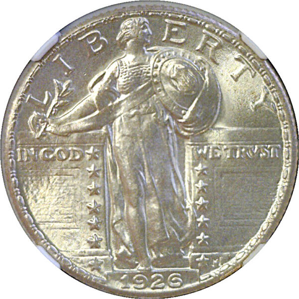 1926 Standing Liberty Quarter. -  NGC MS-66 FH - Image 2