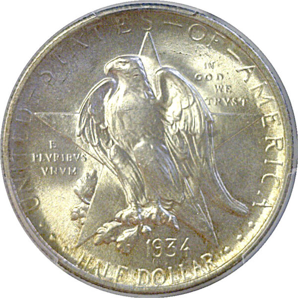 1934 Texas Commemorative Half Dollar. -  PCGS MS-66 - Image 2