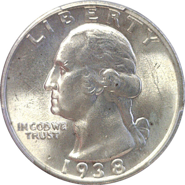 1938-S Washington Quarter. -  PCGS MS-65 - Image 2