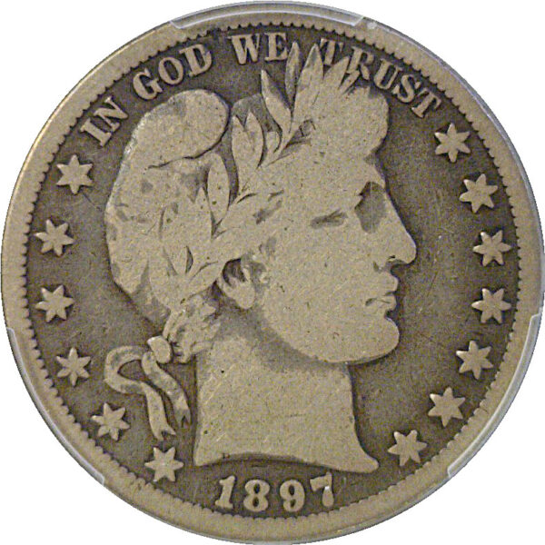 1897-O Barber Half Dollar. -  PCGS VG-8 - Image 2