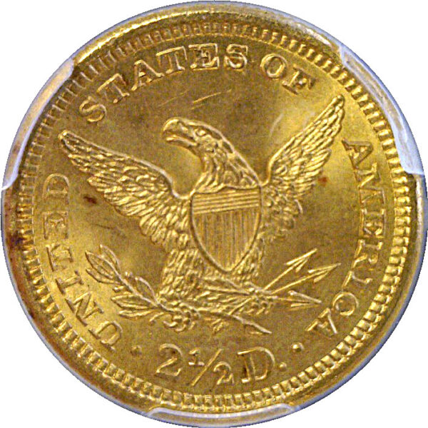 1907 $2 1/2 Liberty  -  PCGS MS-66+ - Image 3