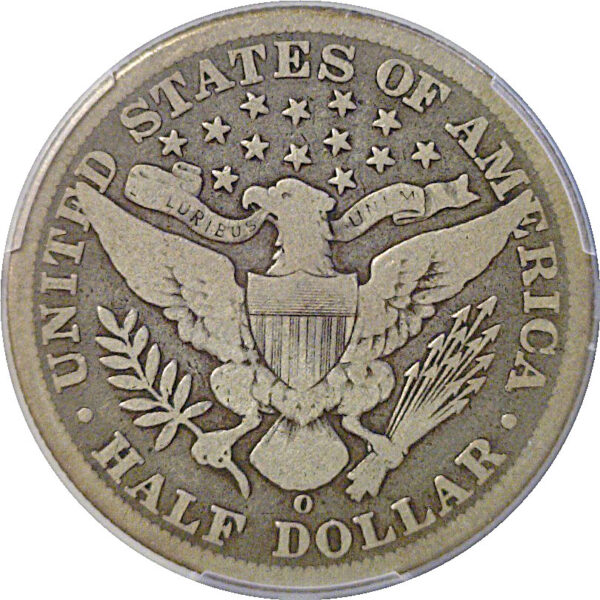 1897-O Barber Half Dollar. -  PCGS VG-8 - Image 3