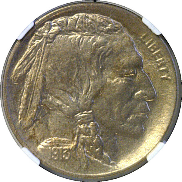 1913-D T-1.  Buffalo Nickel. -  NGC MS-62 - Image 2