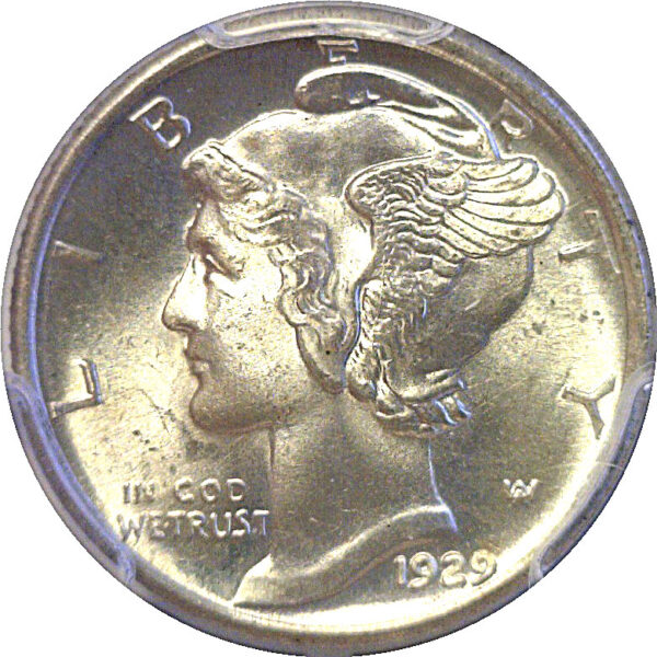 1929-D Mercury Dome. -  PCGS MS-66 FB - Image 2