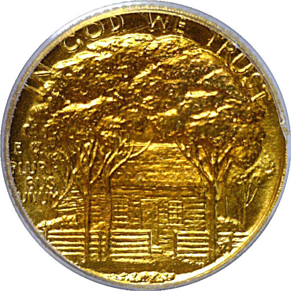 1922 Grant, Star.  $1 Gold Commemorative  -  PCGS MS-64 - Image 3