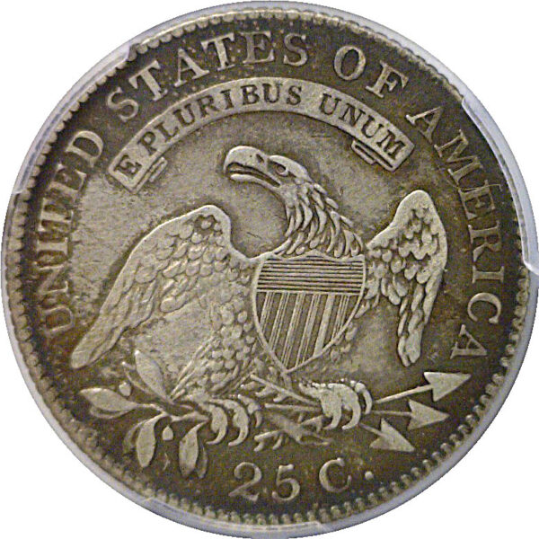 1818 Bust Quarter  -  PCGS VF-30 - Image 3