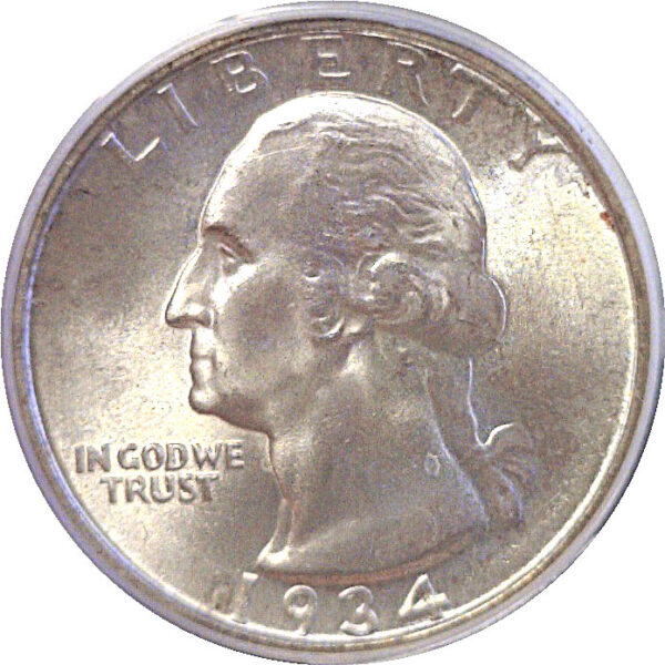 1934 Washington Quarter. -  PCGS MS-67 - Image 2