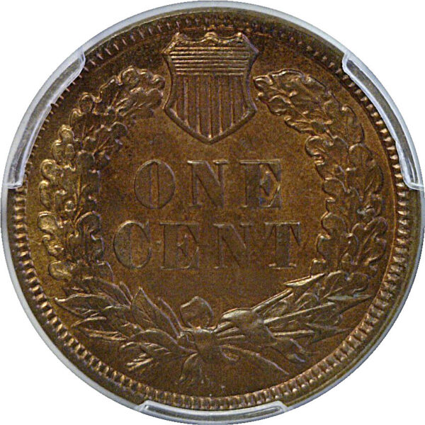 1883 Indian Head Cent. -  PCGS MS-64 RB - Image 3