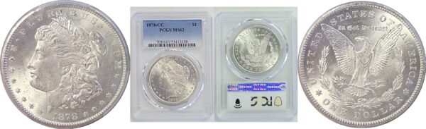1878-CC Morgan Dollar  -  PCGS MS-63