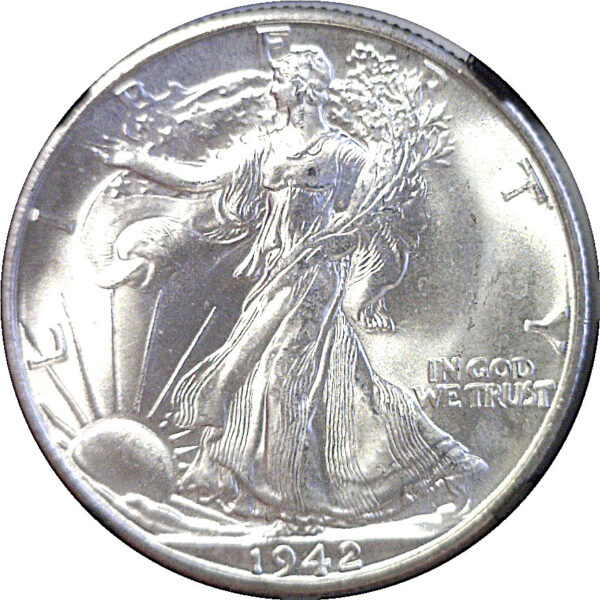 1942-D Walking Liberty Half Dollar.  -  NGC MS-67 - Image 2